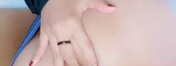 SNOWY Nungging Colok Lobang Anal