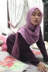 HIJAB CANTIK Horny Rekam Ngocoks