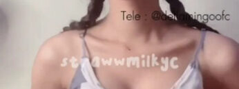 MILKY Strawberry Cekep Ngocok